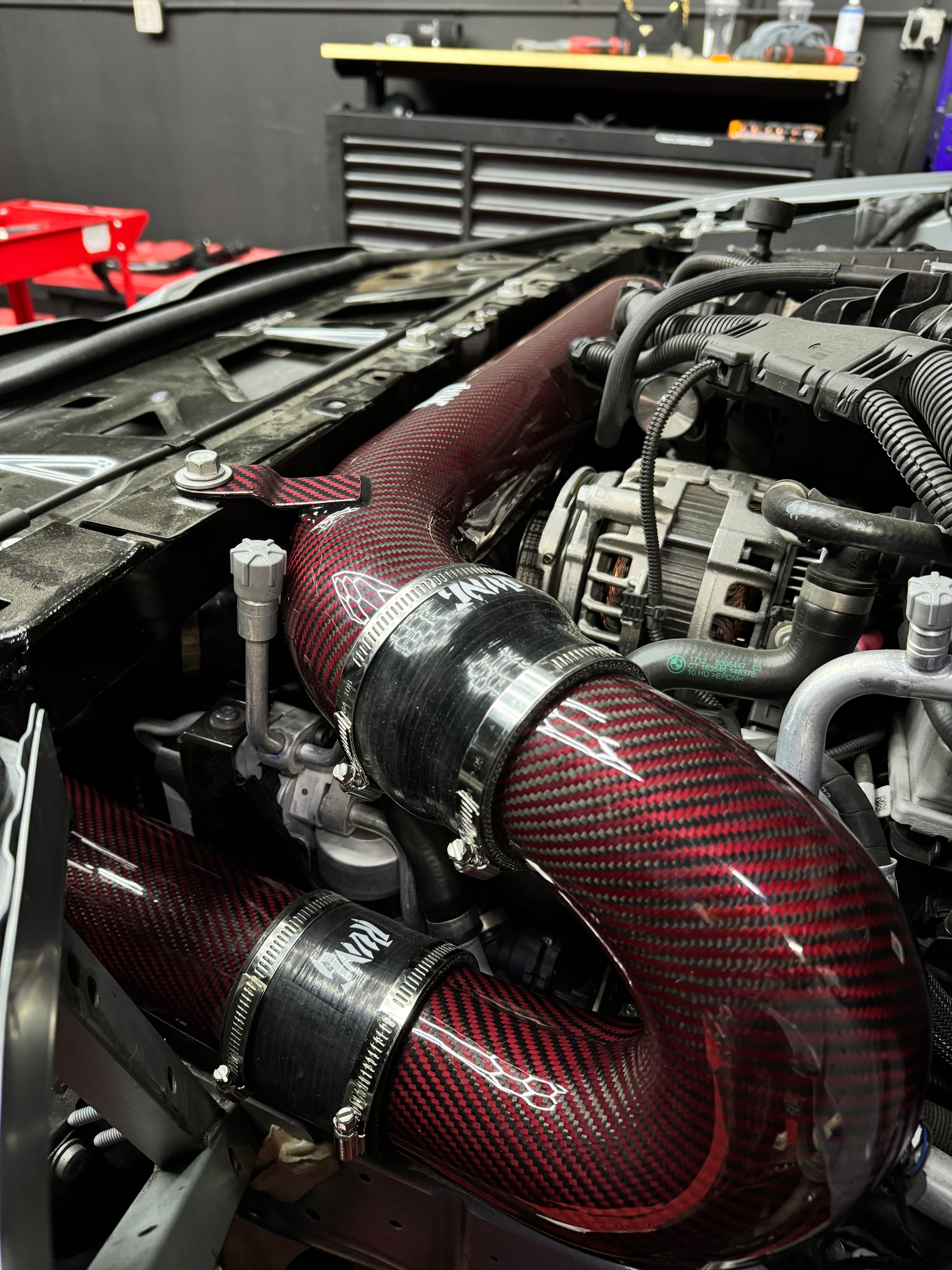 Rvng (G80,G82,G87) S58 Full Carbon Front Mount Intake Kit