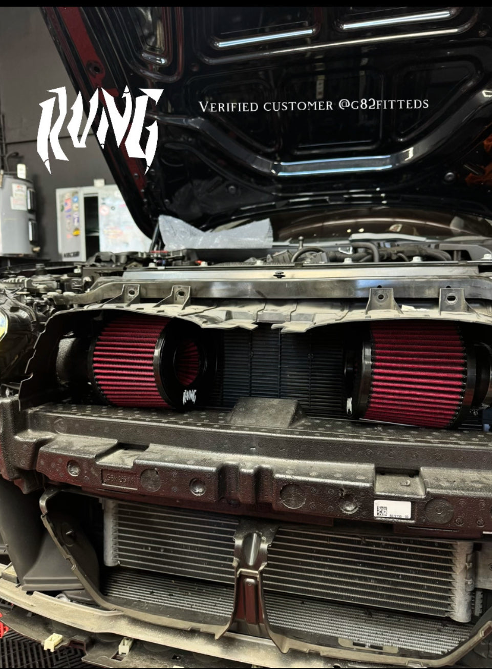 front mount intake