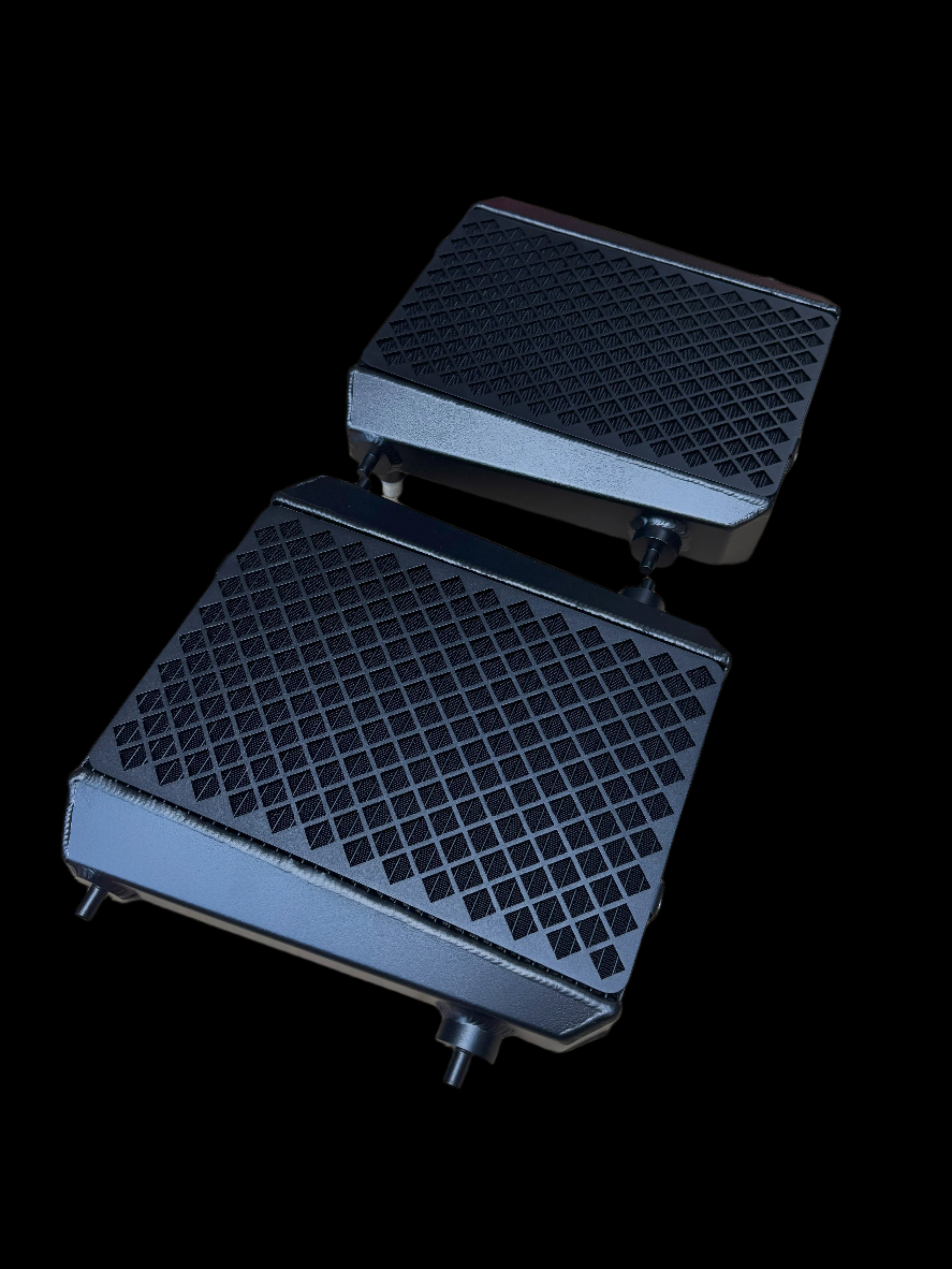 Rvng (G80,G82,G87) S58 Oil Coolers w/ Built in Rock Guard