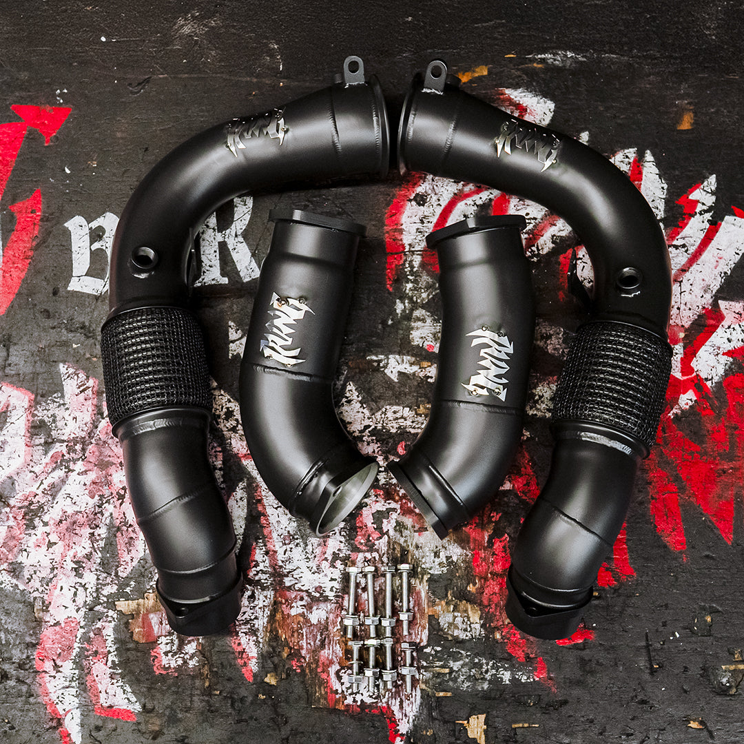 Rvng XL Flow Series 3.5” G9X/S68 M5 Catless downpipes