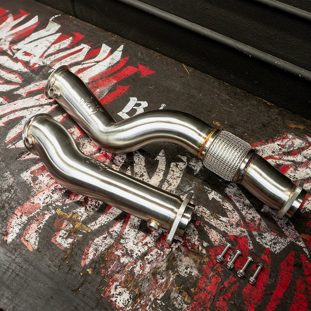 Rvng (G80,G82, G87) S58 Fatboy 3.5” Catless Downpipes