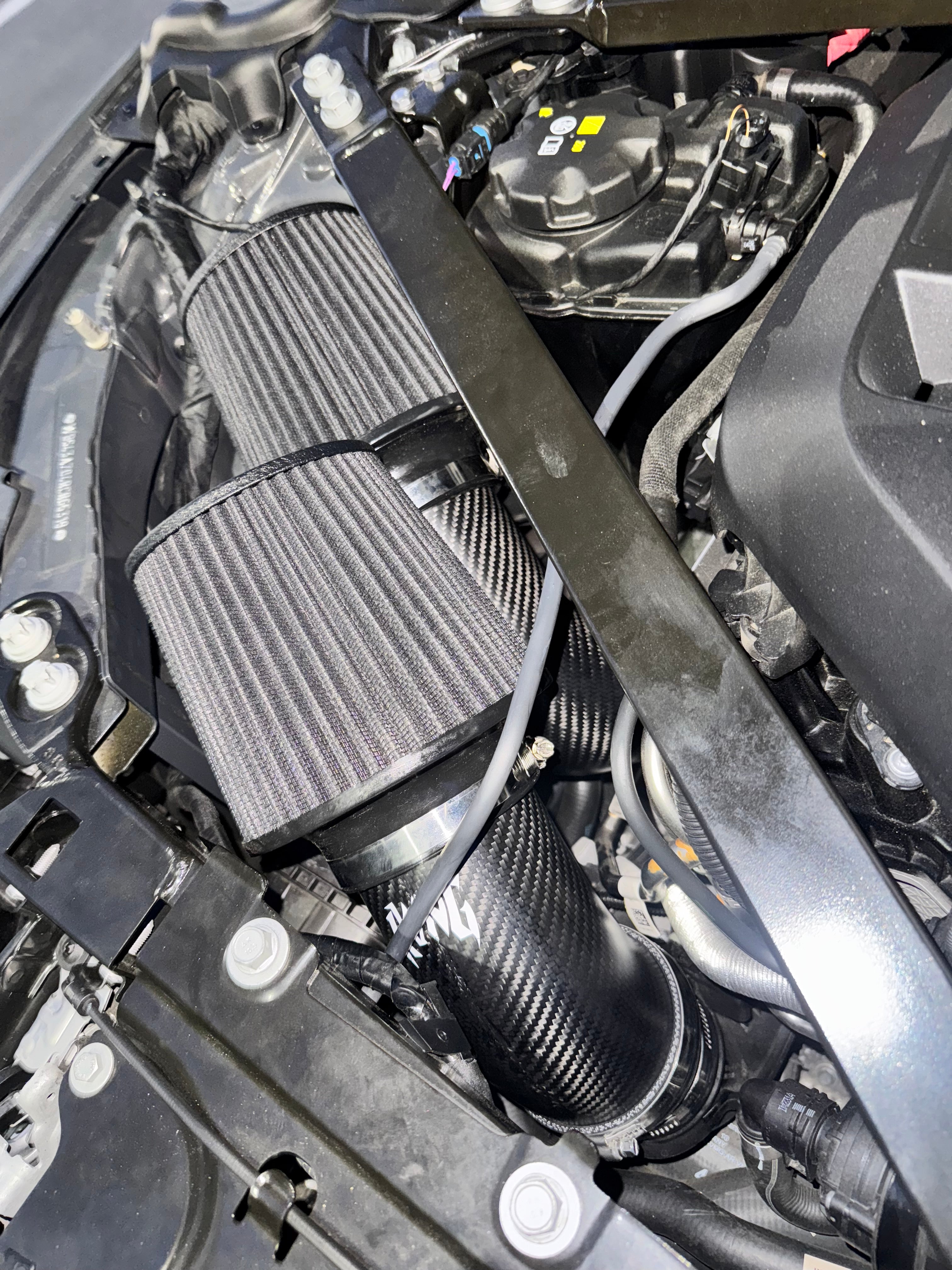 (PREORDER) Rvng Carbon Dual Sided Intake Kit w/ Upgraded 83mm turbo inlets