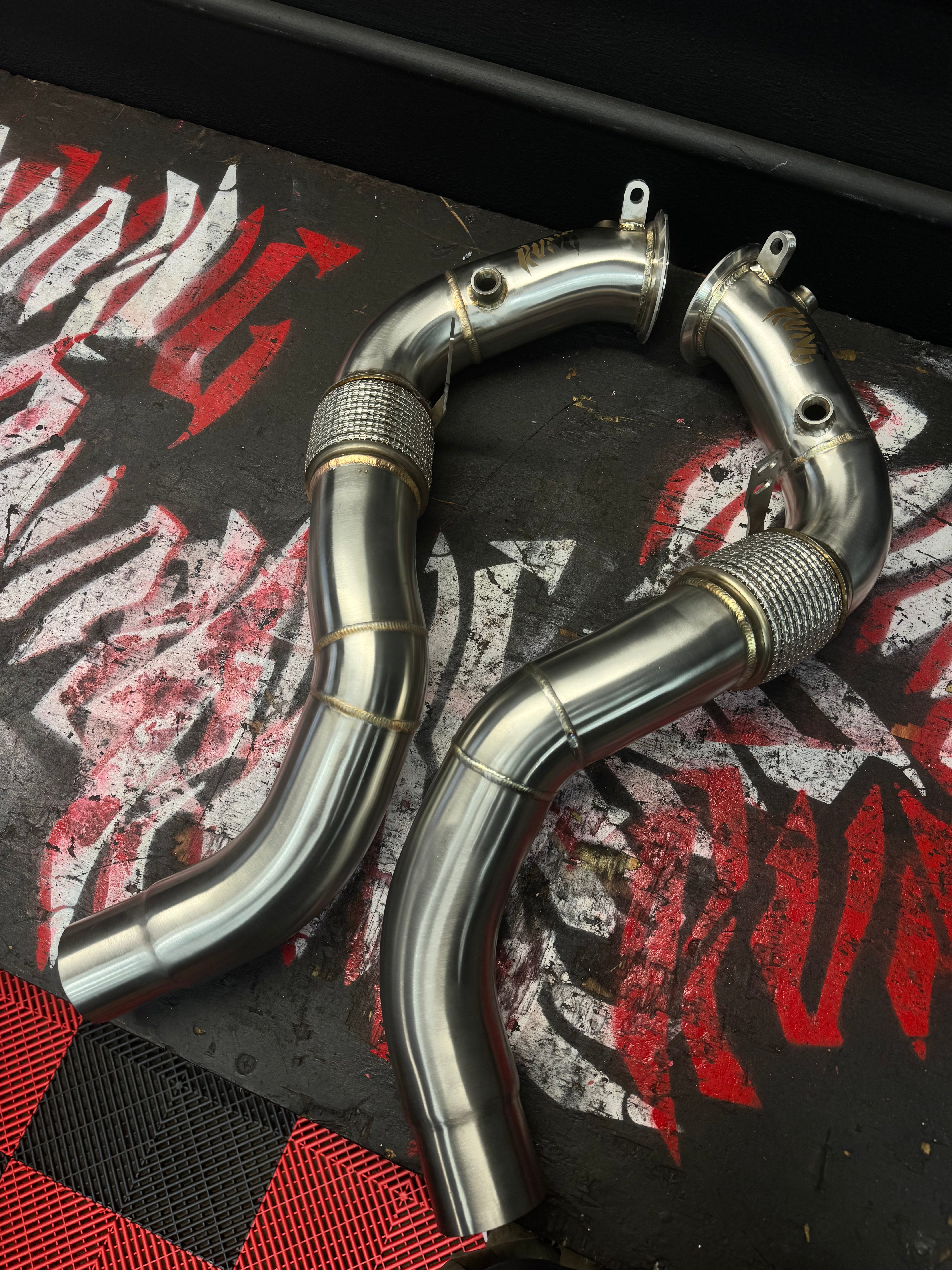 2017+ Rvng N63Tu/N63R Downpipes