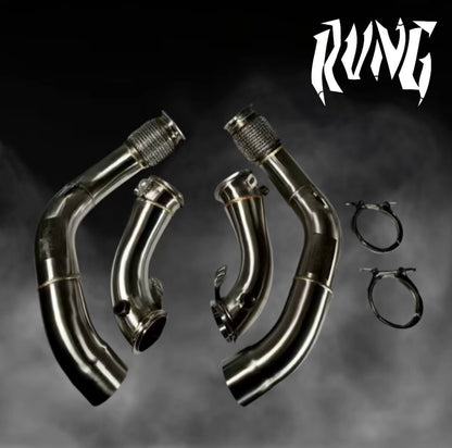 Rvng S63 M5 M8 Downpipes