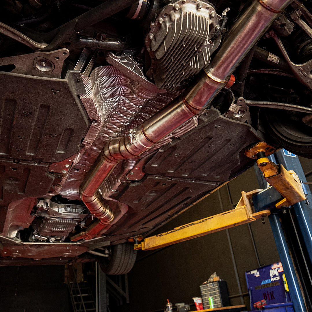 (PREORDER) Rvng Designed 4.5” True Single Valved Exhaust System (G80/G82)