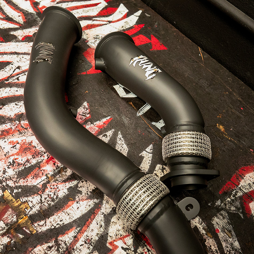 Rvng (F80/F82/F87) S55 3.5' Fatboy Catless Downpipes