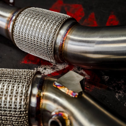 RVNG X3M/X4M 5” HydroFlow Race Downpipes (COMING SOON)