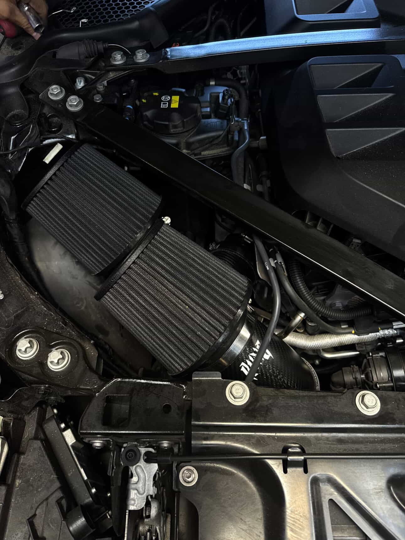 (PREORDER) Rvng Carbon Dual Sided Intake Kit w/ Upgraded 83mm turbo inlets
