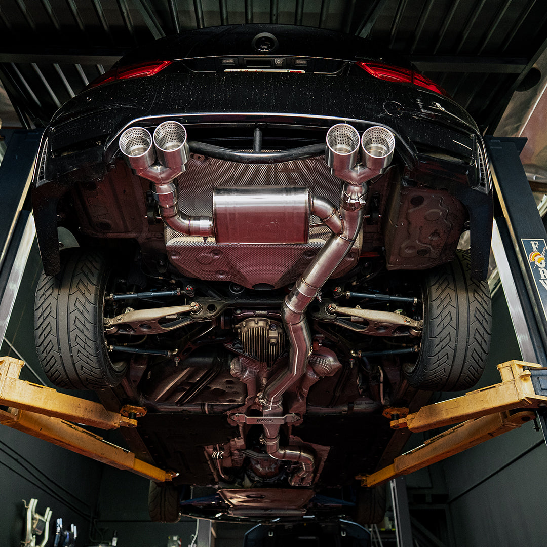 Rvng Designed 4” True Single Valved Exhaust System (F80 M3/F82 M4)
