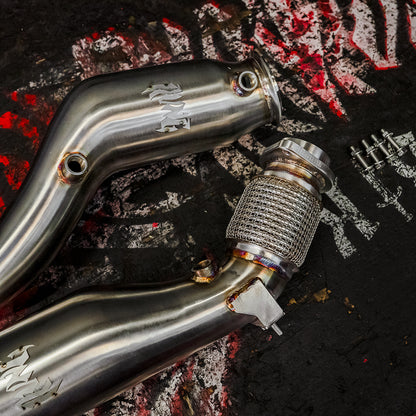 RVNG X3M/X4M 5” HydroFlow Race Downpipes (COMING SOON)