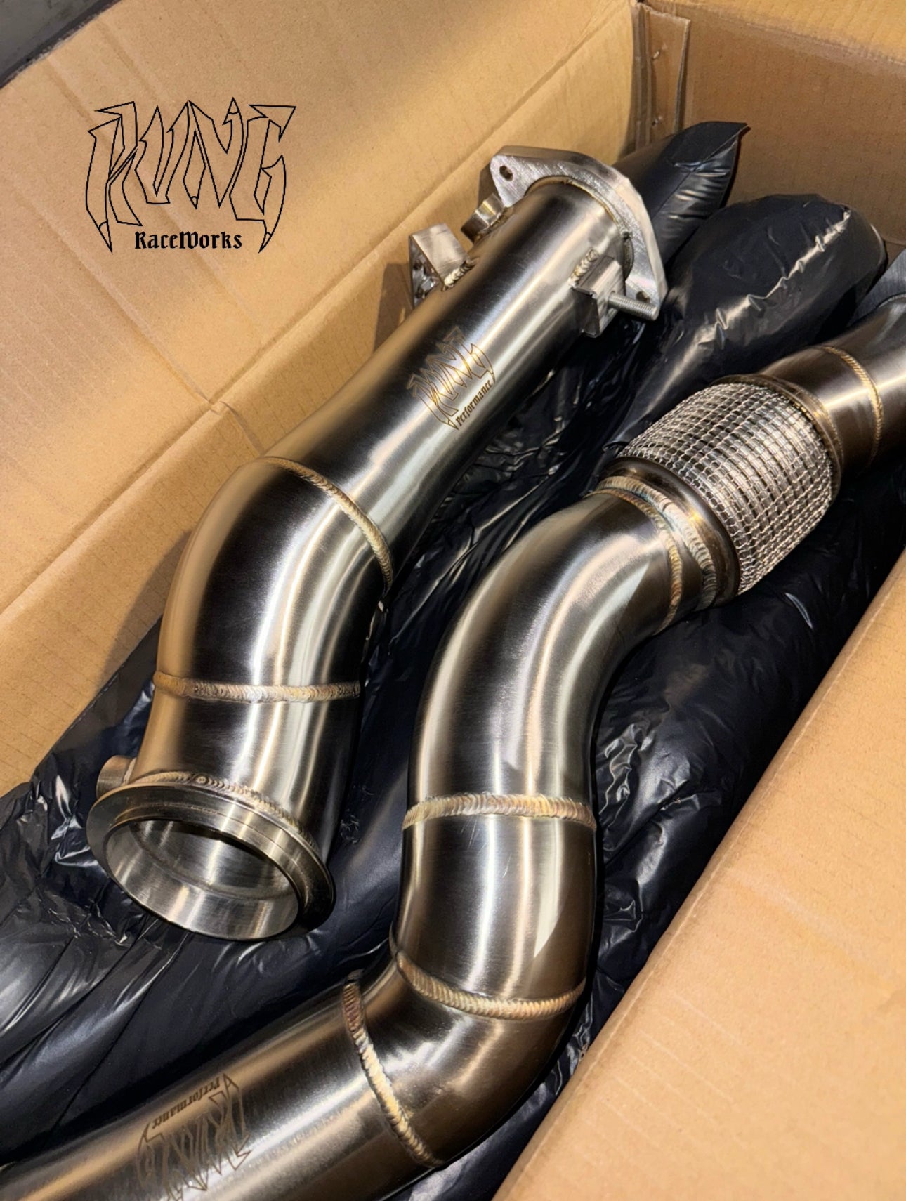 Rvng S58 Catless Downpipes