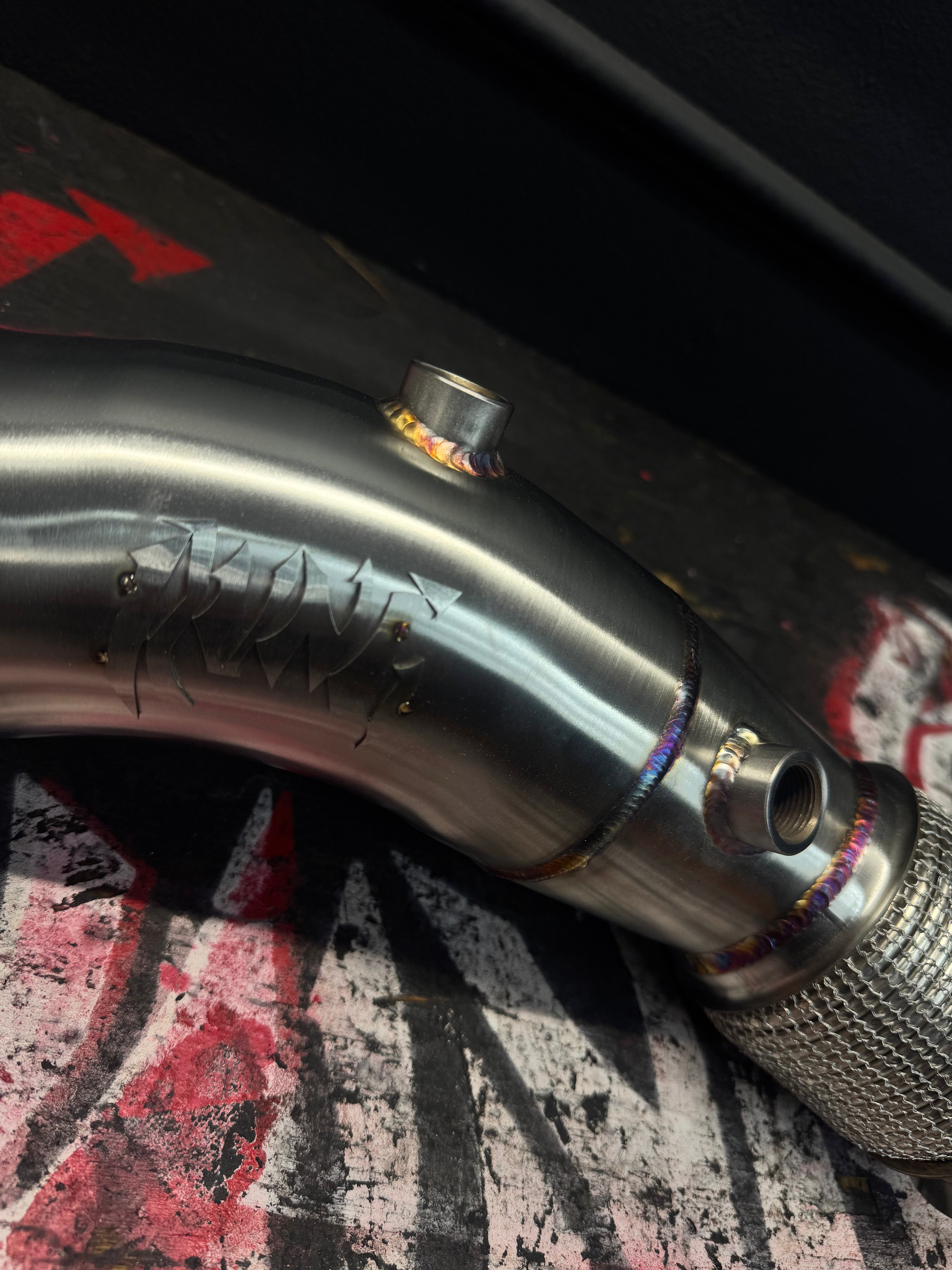Rvng N55 3.5” PWG Downpipe