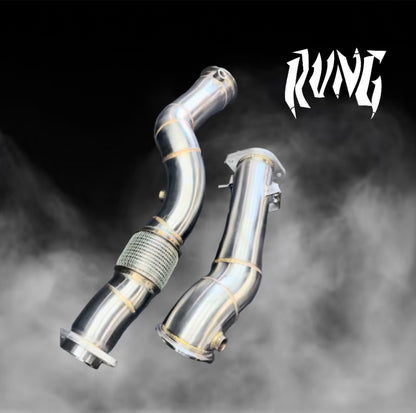 Rvng S58 Catless Downpipes