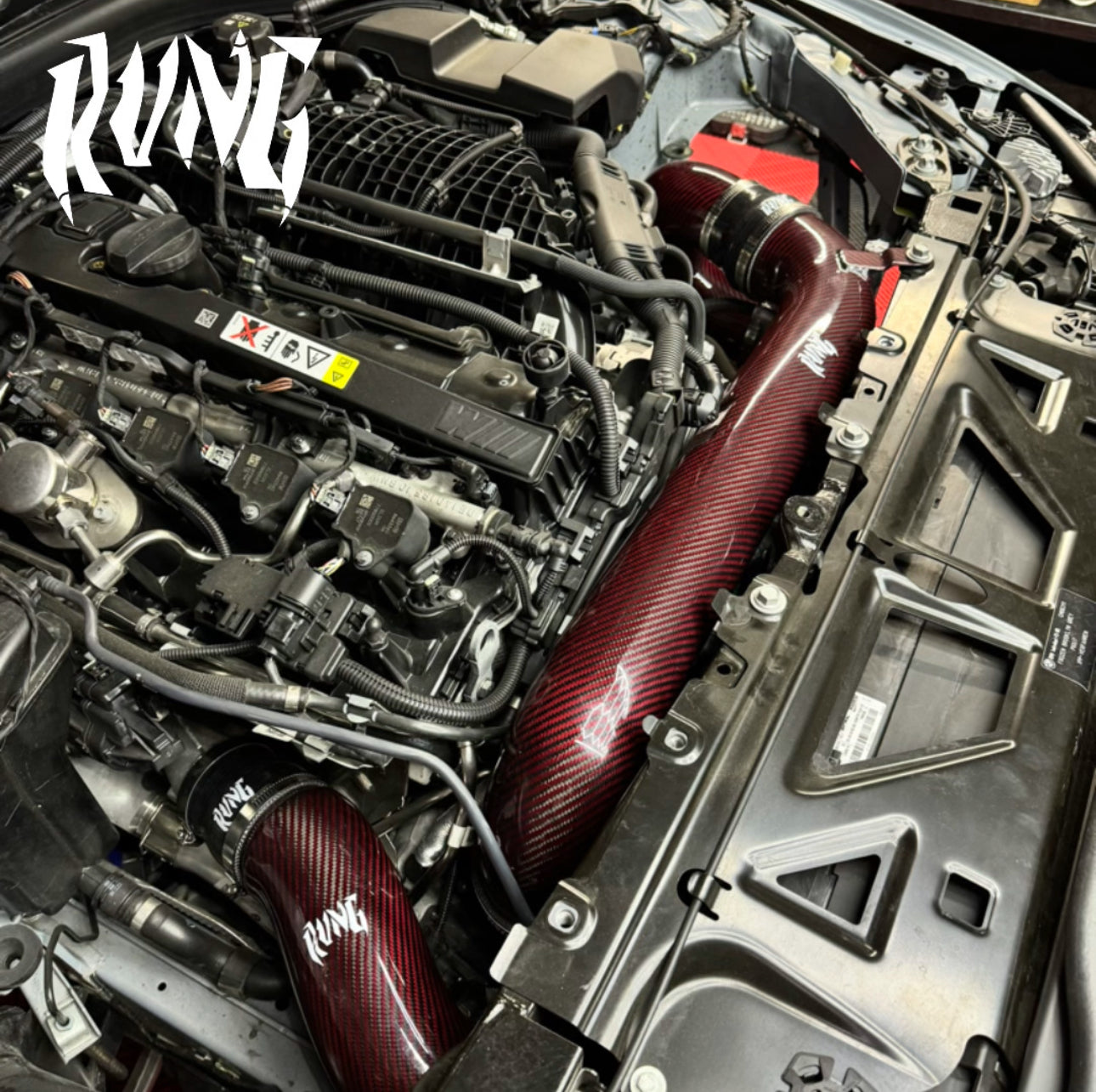 Rvng G8X/S58 Full Carbon Front Mount Intake Kit