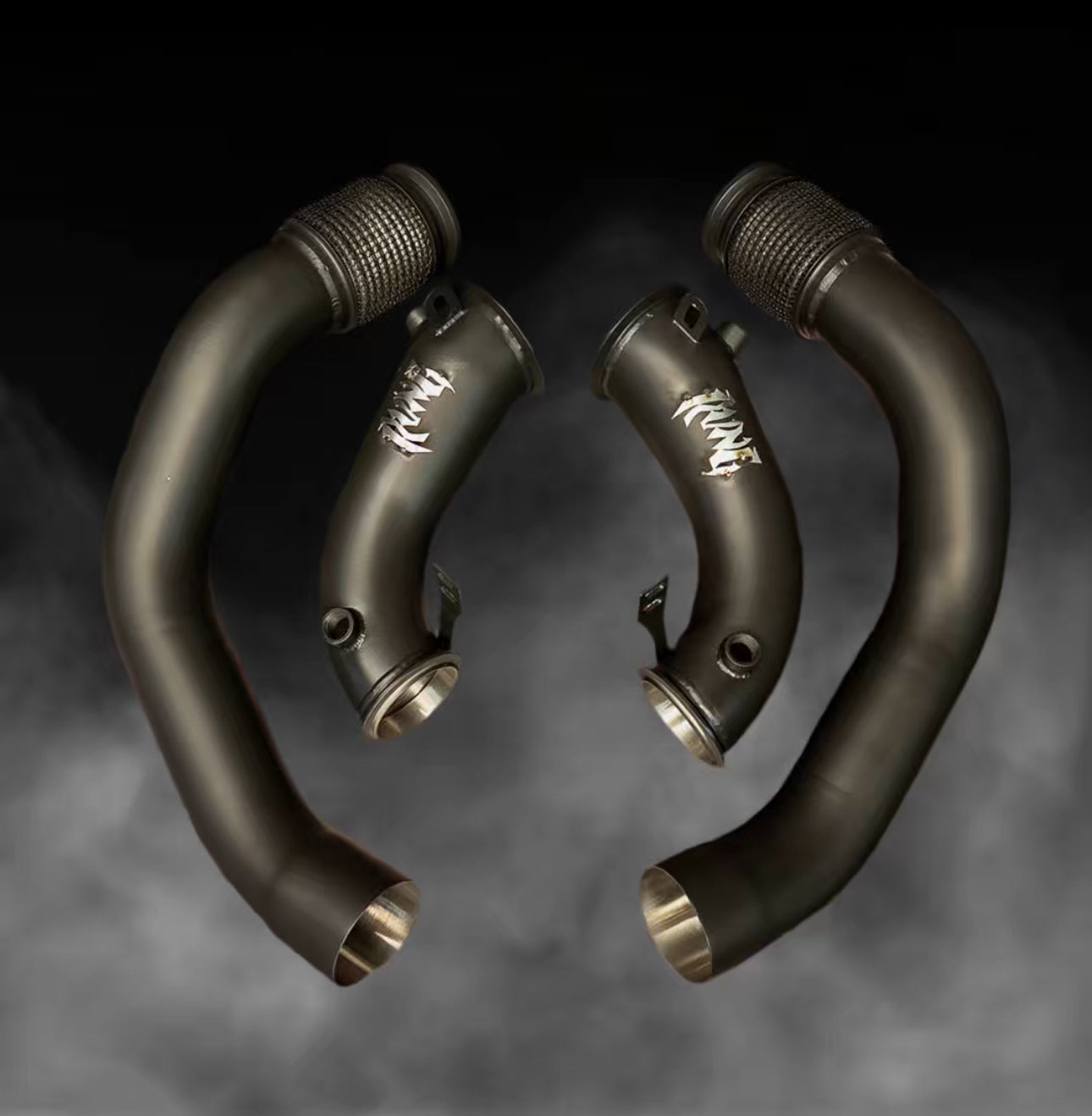 Rvng (F90,F91,F92,F93) M5 & M8 S63 Fatboy 3.5” inlet Downpipes