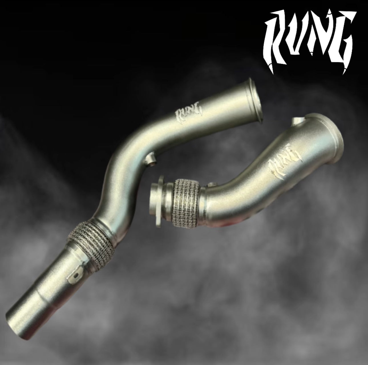 Rvng F8X/S55 Fatboy Catless Downpipes