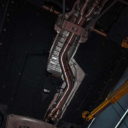 Rvng (F80/F82) 4” S55 Single Mid Pipe