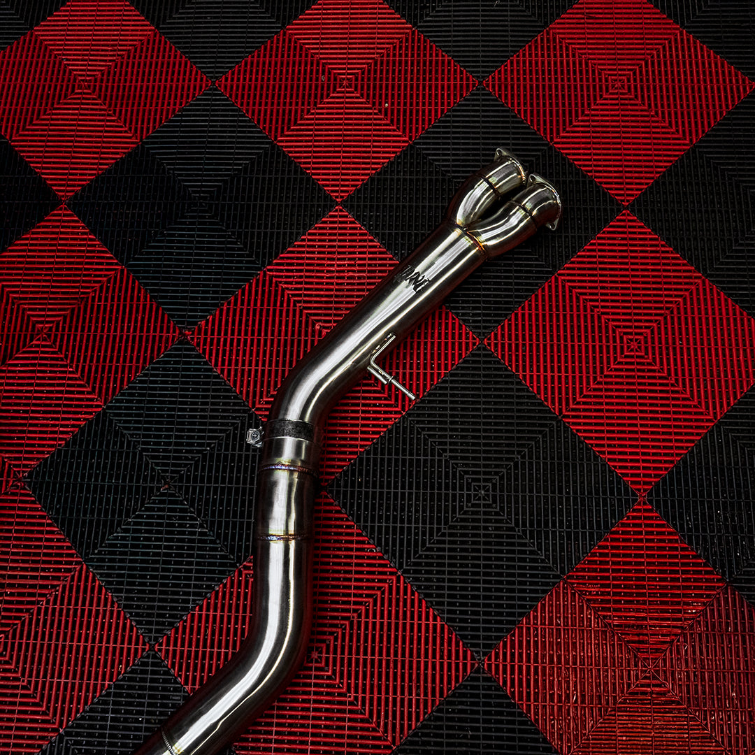 Rvng (F80/F82) 4” S55 Single Mid Pipe