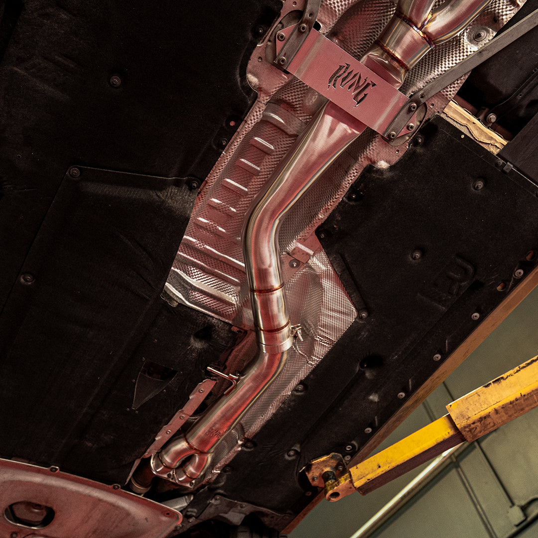 (PREORDER) Rvng (F80,F82,F87) 4” S55 Single Mid Pipe