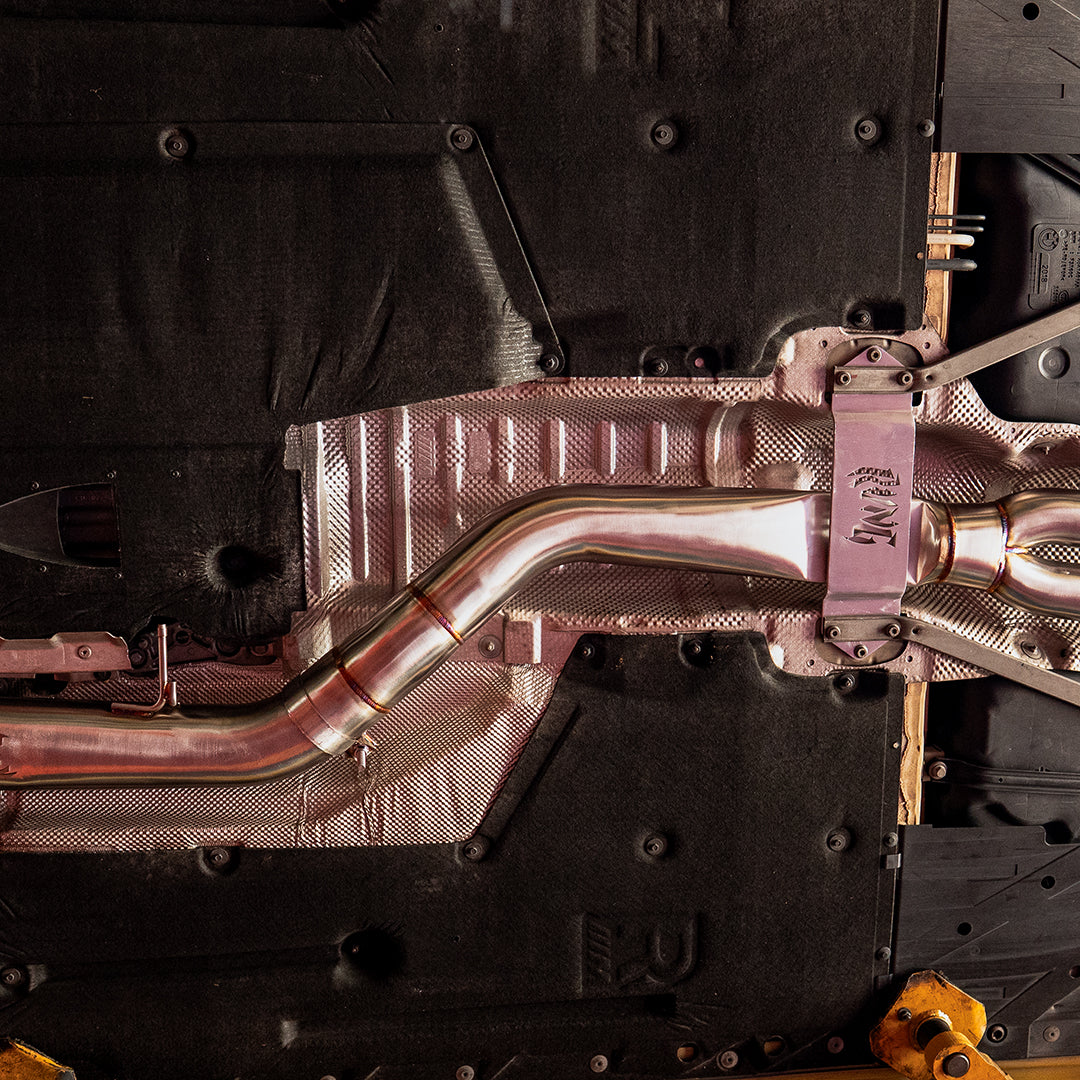 (PREORDER) Rvng (F80,F82,F87) 4” S55 Single Mid Pipe