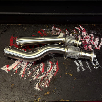 RVNG X3M/X4M S58 Race Downpipes