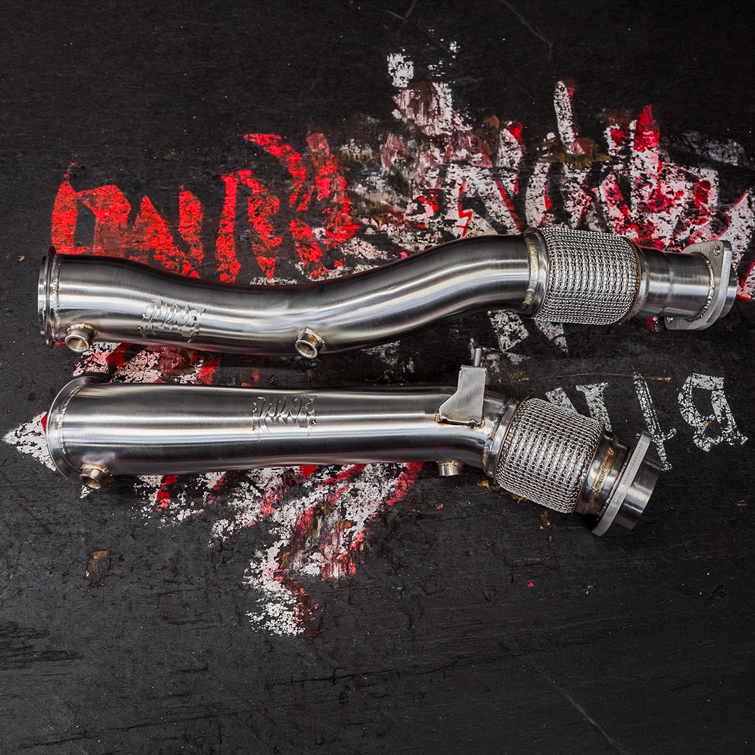RVNG X3M/X4M S58 Race Downpipes