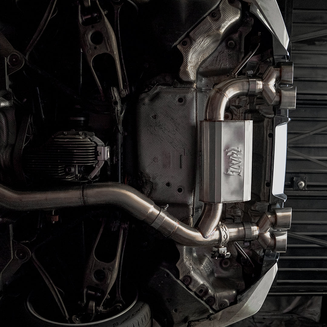 RVNG G80/G82/G87 S58 4” Modular True Single Exhaust System