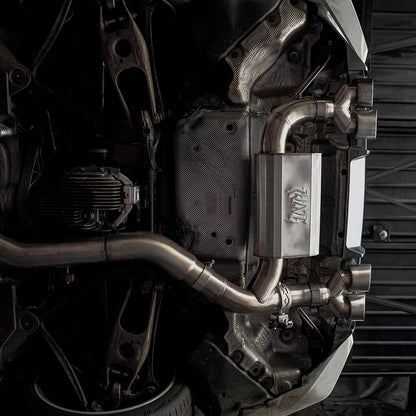 RVNG G80/G82/G87 S58 4” Modular True Single Exhaust System