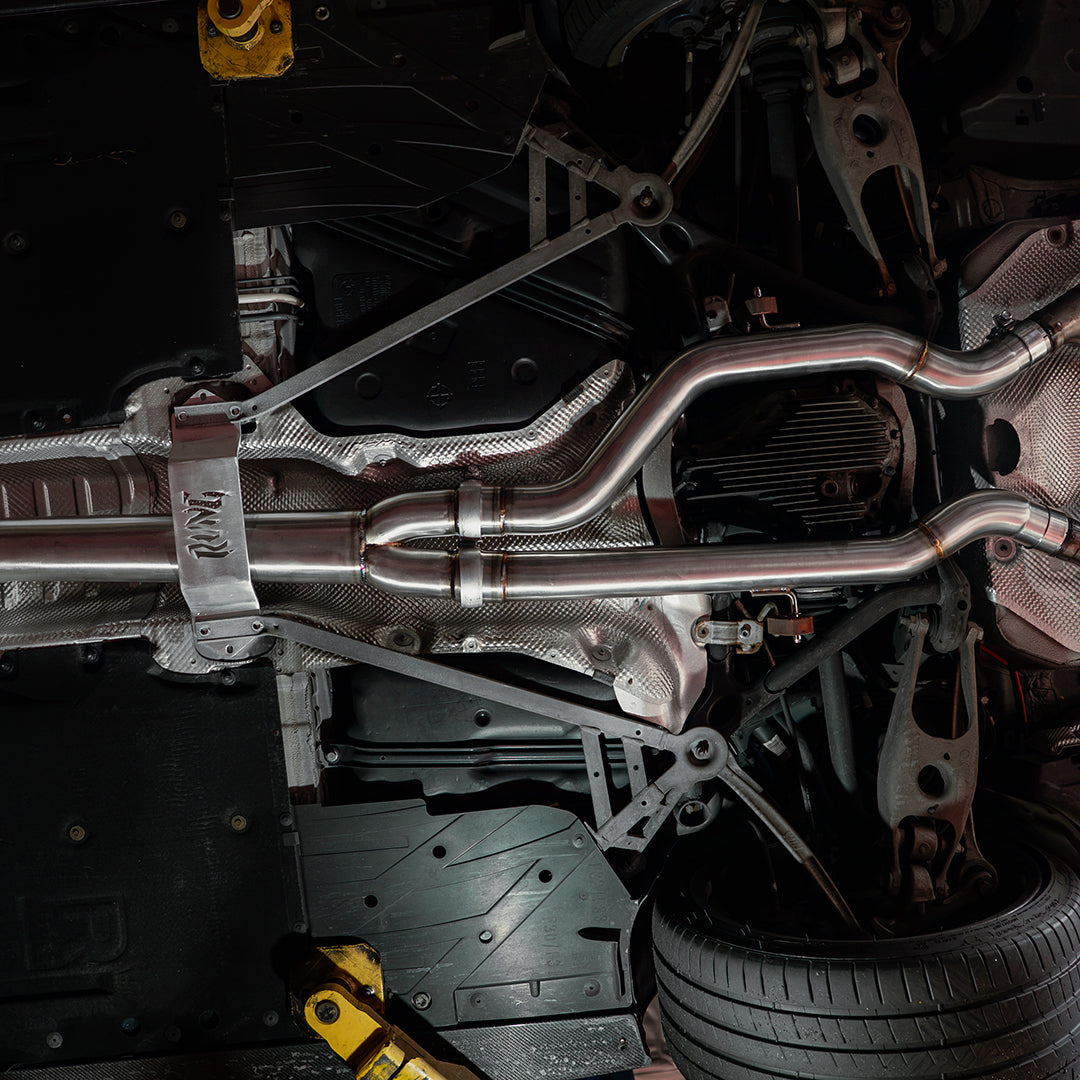 RVNG 4" Single Midpipe BMW F80 M3 / F82 M4 (S55)