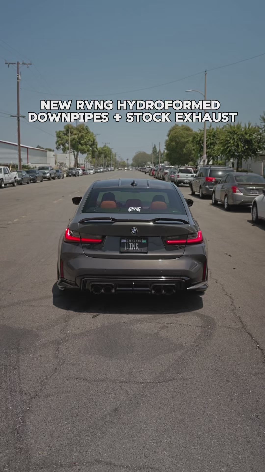 Rvng (G80,G82, G87) G8X/S58 HydroFlow 5” Catless Downpipes