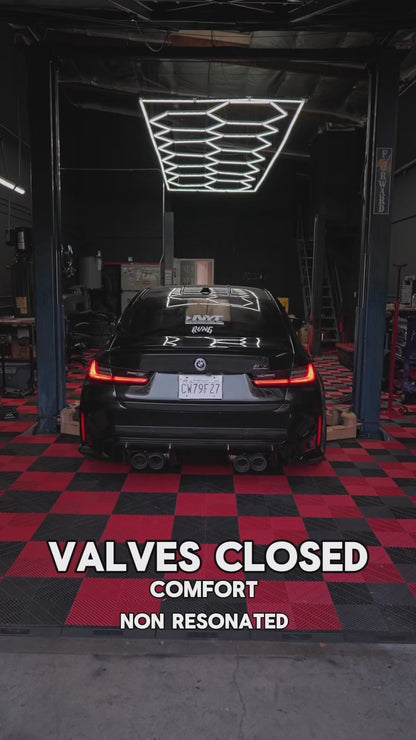 (PREORDER) Rvng Designed 4.5” True Single Valved Exhaust System (G80/G82)