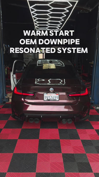 Rvng Designed 4.5” True Single Valved Exhaust System (G80/G82) S58