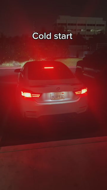 Rvng Designed 4” True Single Valved Exhaust System (F80 M3/F82 M4)